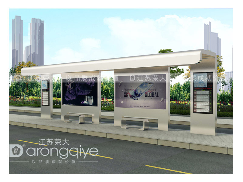 公交候車(chē)亭 公交候車(chē)亭