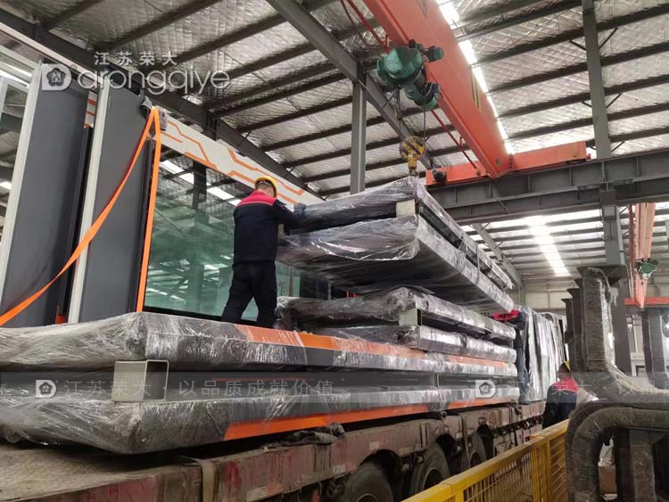 湖北智能公交站臺發貨配圖一